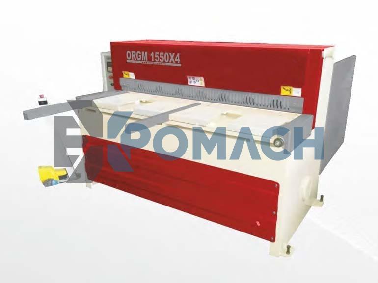 LRGM 1550 x 4mm Guillotine Shear with Reducer - Guillotine Machines