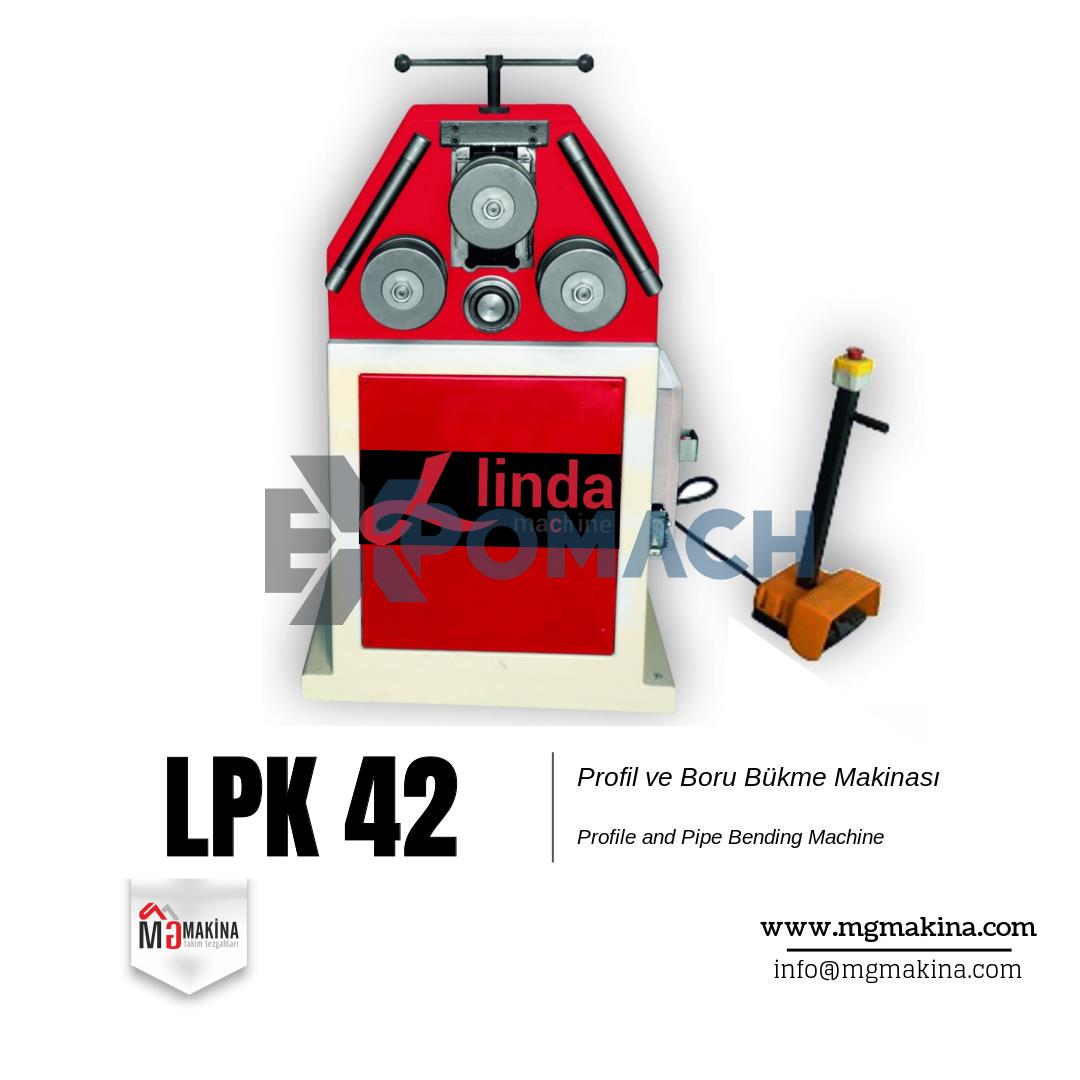 LPK 42 Profil ve Boru Bükme Makinası Profile and Pipe Bending