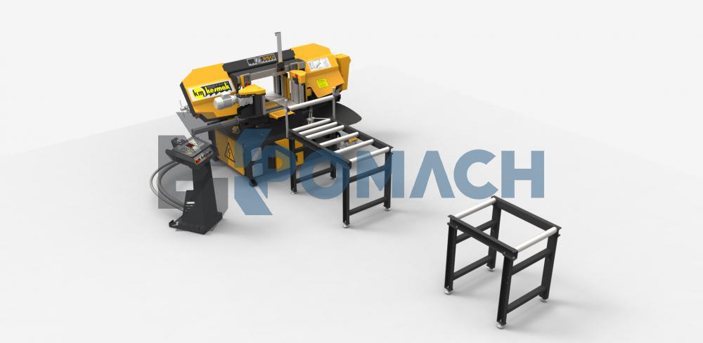 KME 2DG 350 Fully Automatic - Electronic Angle Band Saw