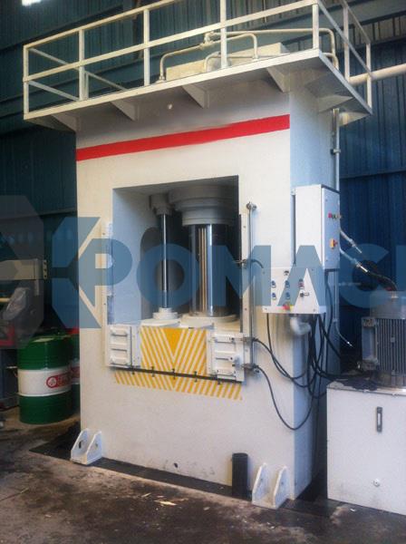 300 Ton Hidrolik  Sıvama Press Linda Machine Marka - Hydraulıc Workshop Press