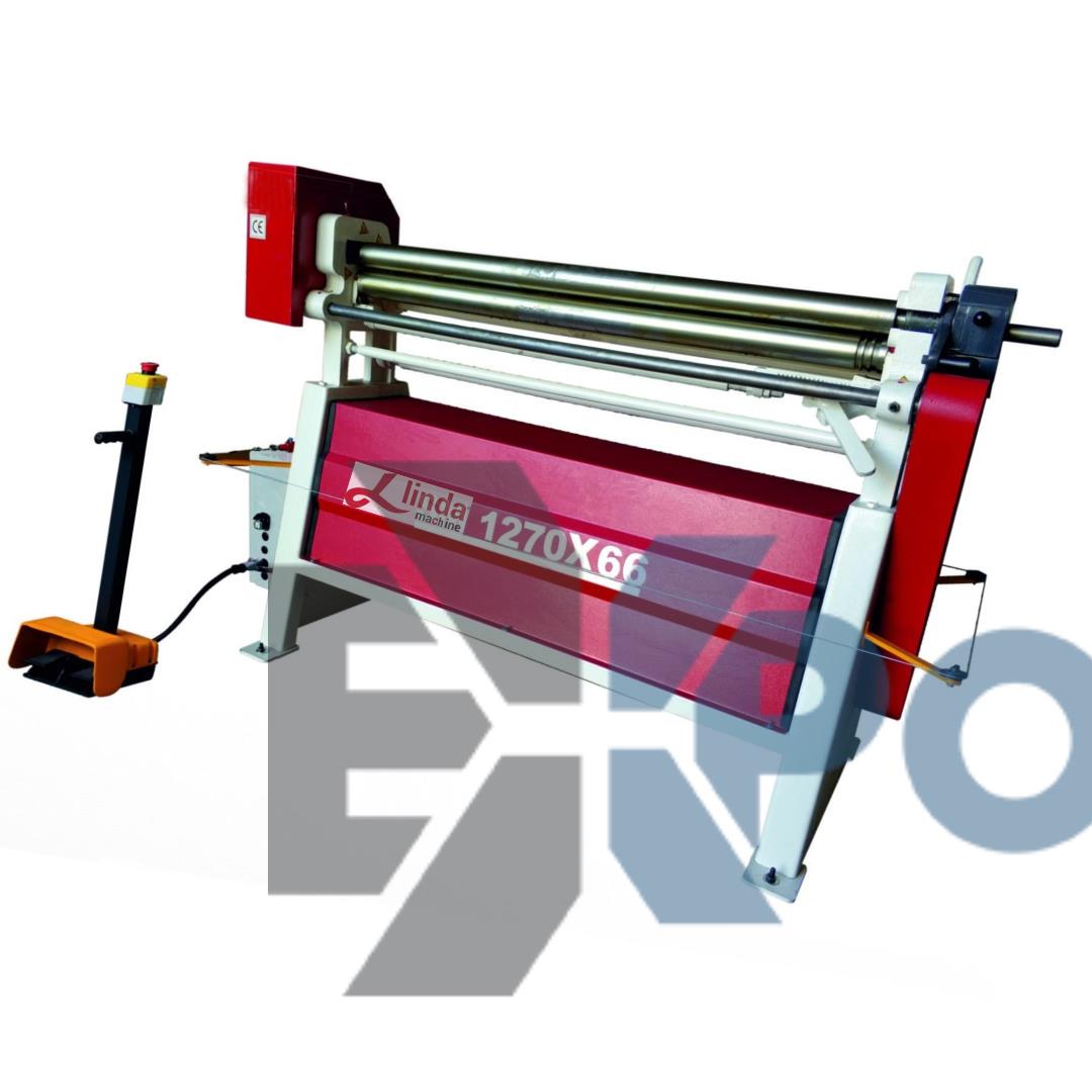 1270 x 66 x 3Toplu Asimetrik Silindir Makinası - Asymmetric Roller Machine