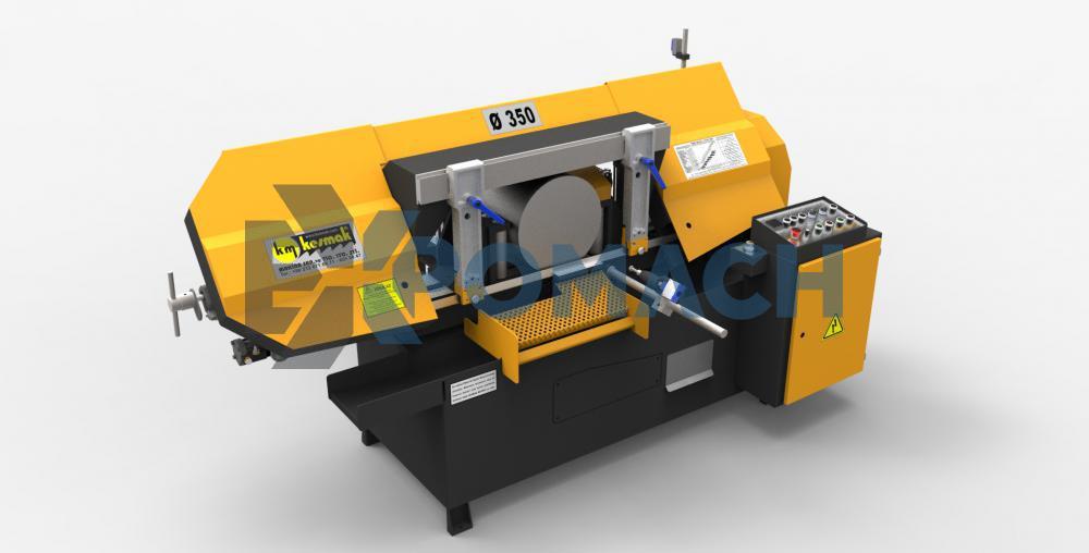 KMO DG 350 Fully Automatic Angled Saw Band Saw