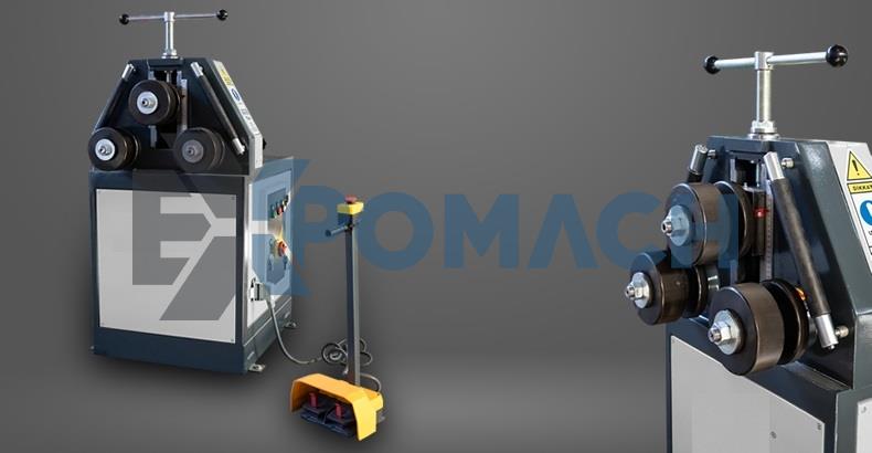 PK-35 3-Roll Motorized Profile & Pipe Bending Machine