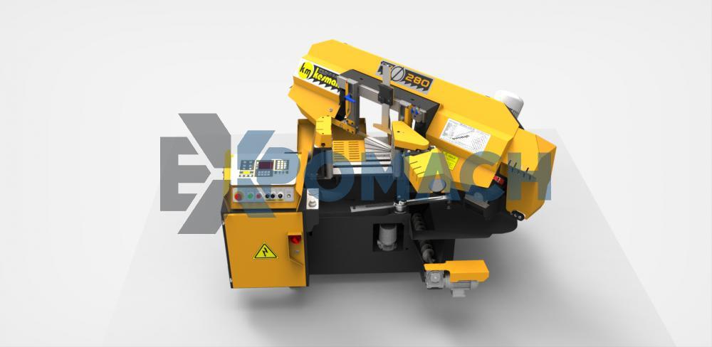 KME DG 280 Fully Automatic - Electronic Angle Band Saw