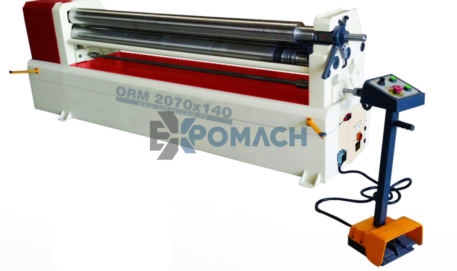 2070 x 140 x 3 Batch Bending Machine - 3 batch cylinders