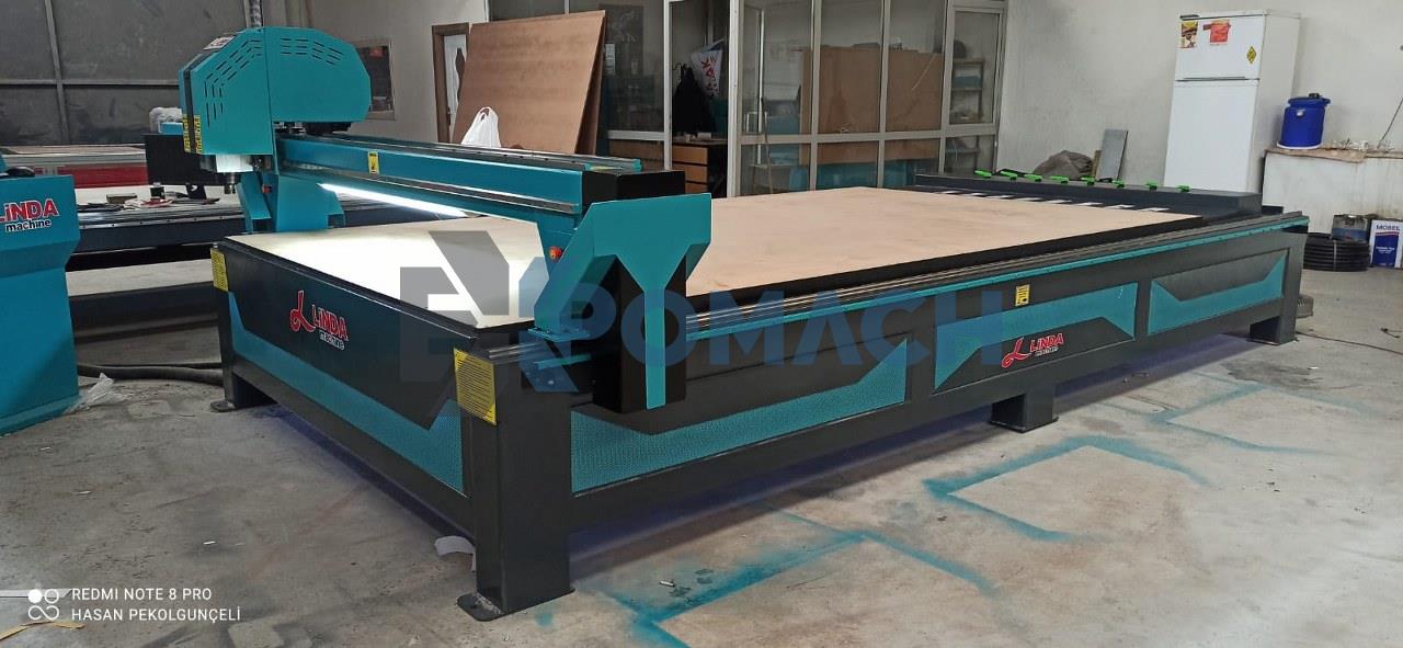 Cnc Router İsteğe Ğöre Ölçü ve Özellikte Yapılabilir