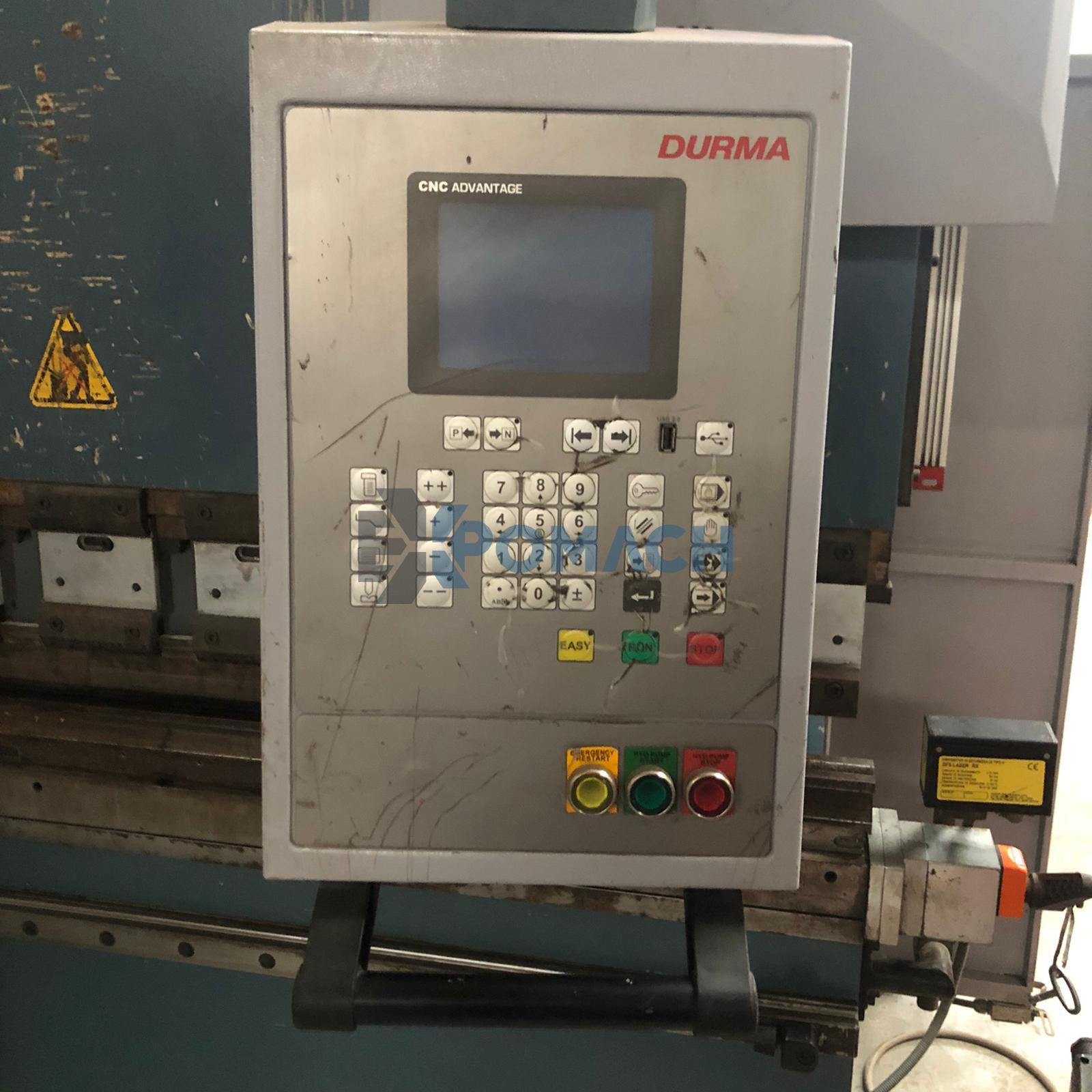 DURMAZLAR BRAND AD-R SERIES 3 MT 10 MM CNC HYDRAULIC ABKANT PRESS