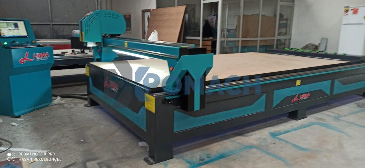 Cnc Router İsteğe Ğöre Ölçü ve Özellikte Yapılabilir